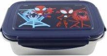 GIM ΑΝΟΞΕΙΔΩΤΟ ΠΑΙΔΙΚΟ ΔΟΧΕΙΟ ΦΑΓΗΤΟΥ SPIDERMAN 0.55LT ΔΙΑΦΑΝΟ 16.5 X 15 X 6.5ΕΚ. 557-03268