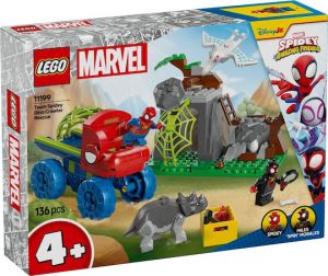 LEGO MARVEL TEAM SPIDEY DINO CRAWLER RESCUE 11199 