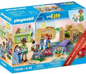 PLAYMOBIL MYLIFE ΚΕΝΤΡΟ ΔΗΜΙΟΥΡΓΙΚΗΣ ΑΠΑΣΧΟΛΗΣΗΣ ΝΗΠΙΩΝ 71649