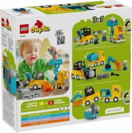 LEGO DUPLO 3IN1 CONSTRUCTION VEHICLES ΓΙΑ 2+ ΕΤΩΝ 22ΤΜΧ 10475