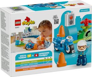 LEGO DUPLO BLUE POLICE MOTORCYCLE ΓΙΑ 2+ ΕΤΩΝ 11ΤΜΧ 10471