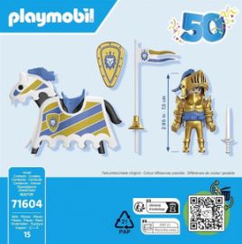 PLAYMOBIL KNIGHTS ΧΡΥΣΟΣ ΙΠΠΟΤΗΣ 50 ΧΡΟΝΙΑ ΓΙΑ 5-99 ΕΤΩΝ 71604