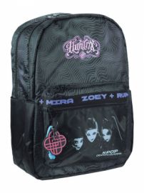GIM KPOP DEMON HUNTERS HUNTRIX ΣΧΟΛΙΚΗ ΤΣΑΝΤΑ ΠΛΑΤΗΣ ΔΗΜΟΤΙΚΟΥ ΜΑΥΡΗ