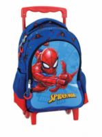  GIM SPIDERMAN ΣΧΟΛΙΚΗ ΤΣΑΝΤΑ ΤΡΟΛΕΙ ΝΗΠΙΑΓΩΓΕΙΟΥ ΜΕ ΘΗΚΗ ΓΙΑ ΠΑΓΟΥΡΙ 