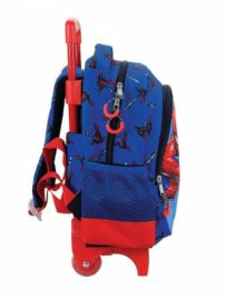  GIM SPIDERMAN ΣΧΟΛΙΚΗ ΤΣΑΝΤΑ ΤΡΟΛΕΙ ΝΗΠΙΑΓΩΓΕΙΟΥ ΜΕ ΘΗΚΗ ΓΙΑ ΠΑΓΟΥΡΙ 