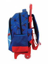  GIM SPIDERMAN ΣΧΟΛΙΚΗ ΤΣΑΝΤΑ ΤΡΟΛΕΙ ΝΗΠΙΑΓΩΓΕΙΟΥ ΜΕ ΘΗΚΗ ΓΙΑ ΠΑΓΟΥΡΙ 
