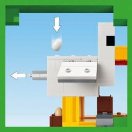 LEGO MINECRAFT CHICKEN FARM ΓΙΑ 7+ ΕΤΩΝ 233ΤΜΧ 21585 