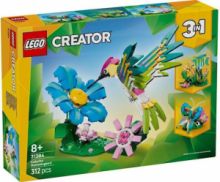 LEGO CREATOR 3-IN-1 WILD ANIMALS: COLORFUL HUMMINGBIRD ΓΙΑ 8+ ΕΤΩΝ 312ΤΜΧ 31384 