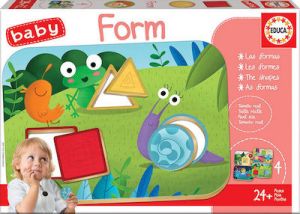 ΠΑΙΔΙΚΟ PUZZLE ΣΦΗΝΩΜΑΤΑ BABY FORM 4PCS EDUCA