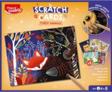 MAPED ΠΑΙΔΙΚΗ ΧΕΙΡΟΤΕΧΝΙΑ SCRATCH PADS MAPED FOREST ANIMALS