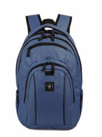  ΤΣΑΝΤΑ ΠΛΑΤΗΣ MAG BASIC COLLECTION JEANS BLUE 4 ΘΕΣΕΩΝ 32L ΜΕΓΕΘΟΣ 50 Χ 31 Χ 25CM LYCS 