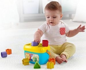 FISHER PRICE ΠΑΙΧΝΙΔΙ ΤΑΞΙΝΟΜΗΣΗΣ ΣΧΗΜΑΤΩΝ BABY'S FIRST BLOCKS ΓΙΑ 6+ ΜΗΝΩΝ