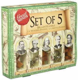  GREAT MINDS SET OF 5   GREAT MINDS SET OF 5