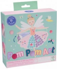 FLOSS & ROCK ΠΑΙΔΙΚΗ ΧΕΙΡΟΤΕΧΝΙΑ ENCHANTED POM POM ART 52P6266