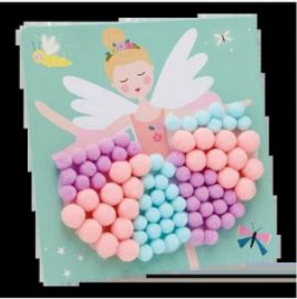 FLOSS & ROCK ΠΑΙΔΙΚΗ ΧΕΙΡΟΤΕΧΝΙΑ ENCHANTED POM POM ART 52P6266