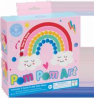 FLOSS & ROCK ΠΑΙΔΙΚΗ ΧΕΙΡΟΤΕΧΝΙΑ RAINBOW FAIRY POM POM ART 52P6265