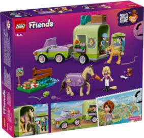 LEGO FRIENDS HORSE & BABY FOAL TRAILER ΓΙΑ 7+ ΕΤΩΝ 279ΤΜΧ 42695 
