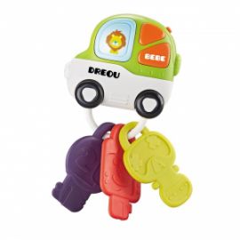 ΚΛΕΙΔΑΚΙΑ ΑΥΤΟΚΙΝΗΤΟΥ LUNA TOYS ΜΕ ΜΟΥΣΙΚΗ ΚΑΙ ΦΩΣ 15X7X6,3X20,7 ΕΚ. 2 ΣΧΕΔΙΑ