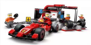 LEGO CITY F1® PIT STOP & PIT CREW WITH FERRARI CAR 