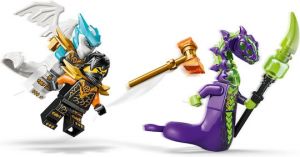 LEGO NINJAGO COLE'S MISSION MECH & DRAGON ZANE ΓΙΑ 7+ ΕΤΩΝ 364ΤΜΧ 71854 