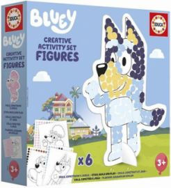 3D BLUEY CREATIVE ACTIVITIY SET FIGURES 19885