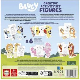 3D BLUEY CREATIVE ACTIVITIY SET FIGURES 19885
